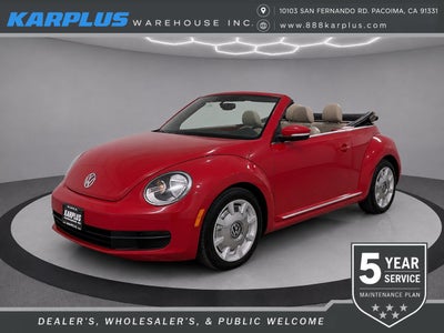 2015 Volkswagen Beetle Convertible 2DR AUTO 1.8T PZEV