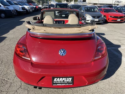 2015 Volkswagen Beetle Convertible 2DR AUTO 1.8T PZEV