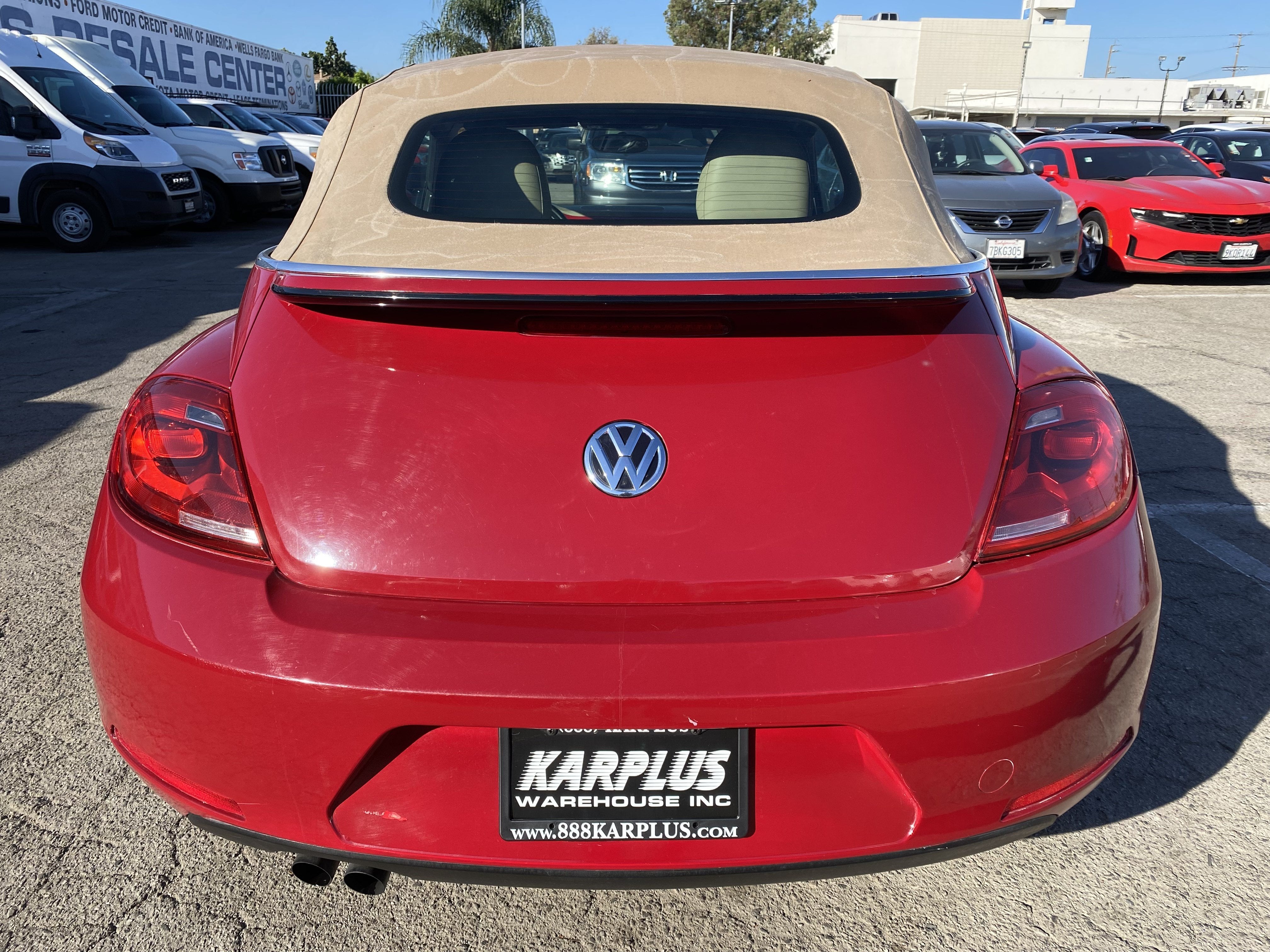 2015 Volkswagen Beetle Convertible 2DR AUTO 1.8T PZEV