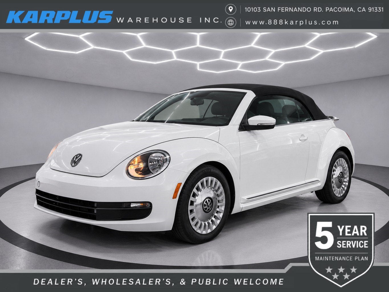 2015 Volkswagen Beetle Convertible 2DR AUTO 1.8T PZEV