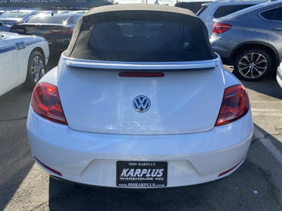 2015 Volkswagen Beetle Convertible 2DR AUTO 1.8T PZEV