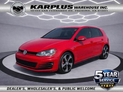 2016 Volkswagen Golf GTI S