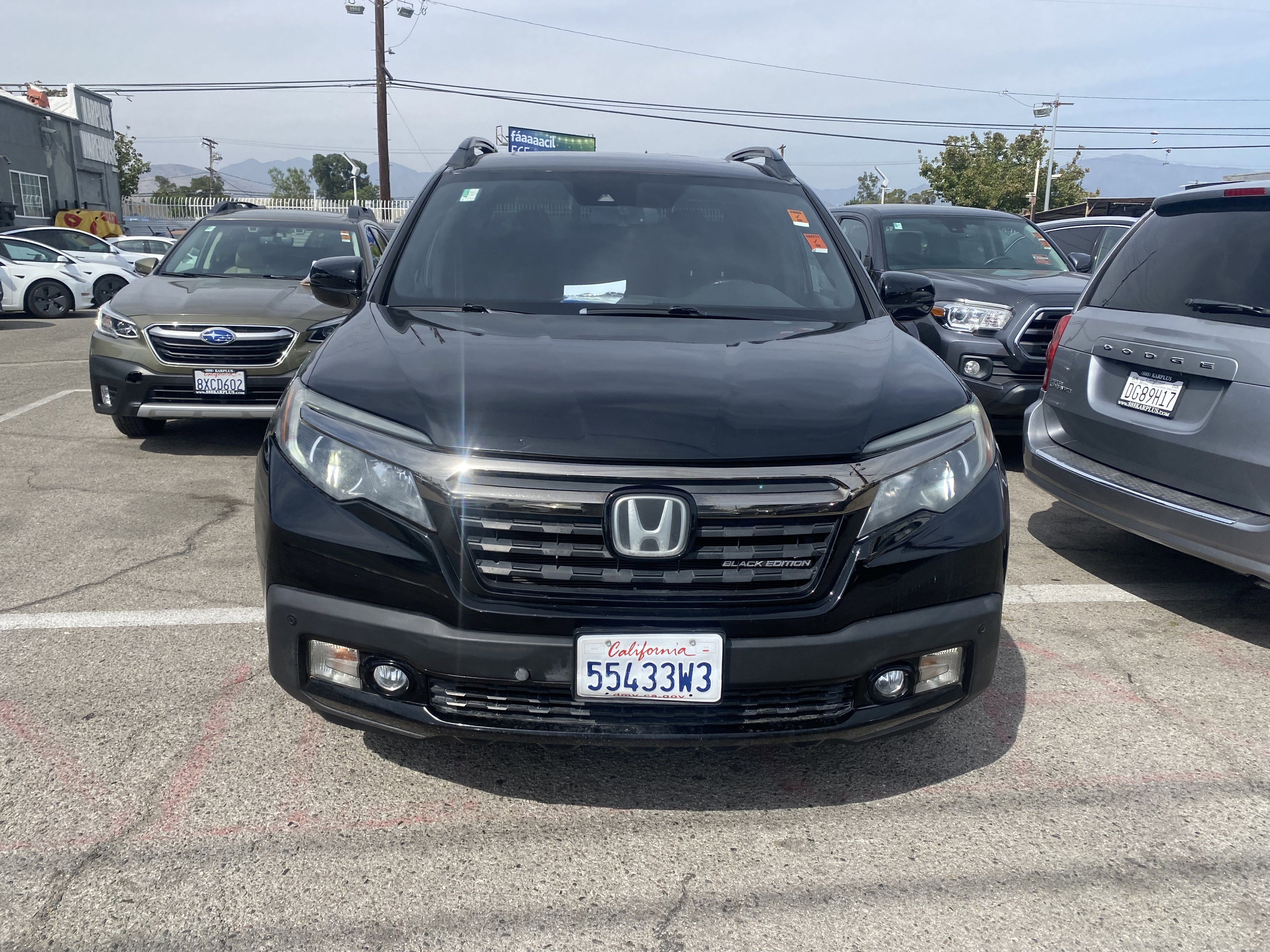 2019 Honda Ridgeline Black Edition