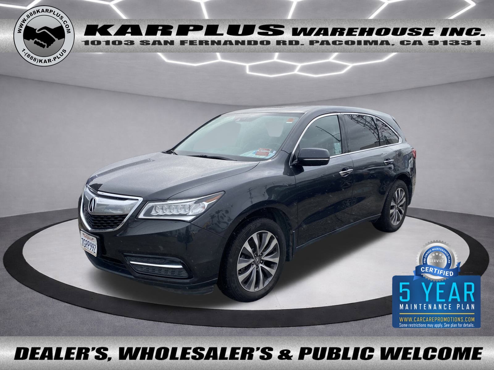 2015 Acura MDX Tech Pkg