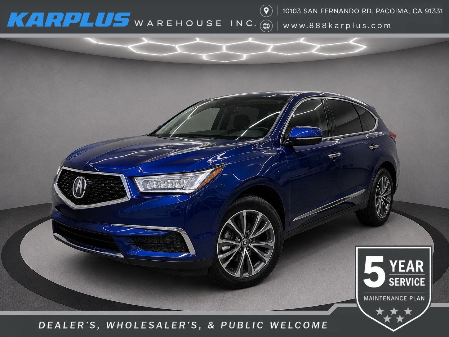 2019 Acura MDX w/Technology/Entertainment Pkg
