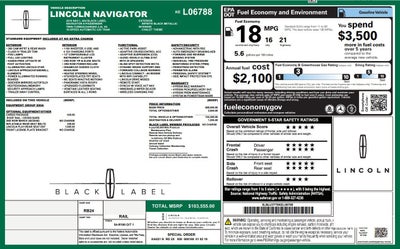 2019 Lincoln Navigator L BLACK LABEL 4X4