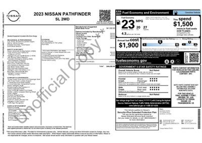 2023 Nissan Pathfinder SL 2WD
