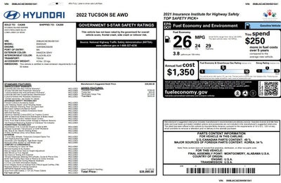 2022 Hyundai Tucson SE