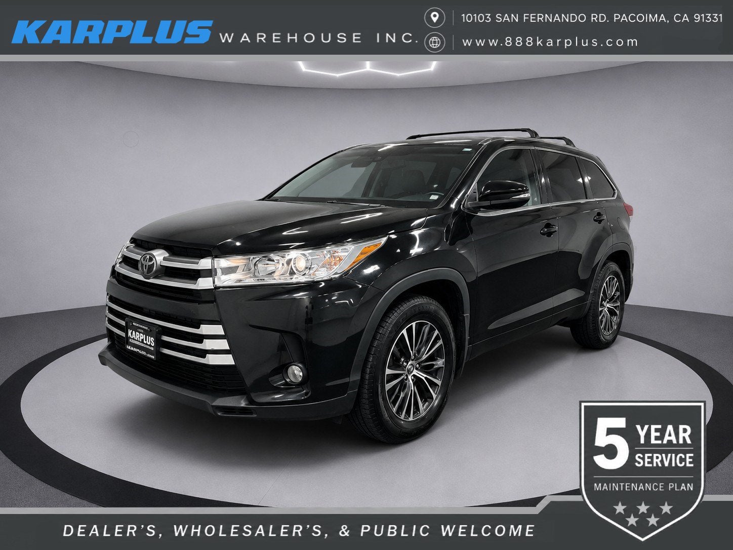 2018 Toyota Highlander LE PLUS V6 AWD