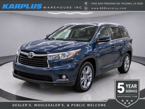 2014 Toyota Highlander AWD 4DR V6 LIMITED