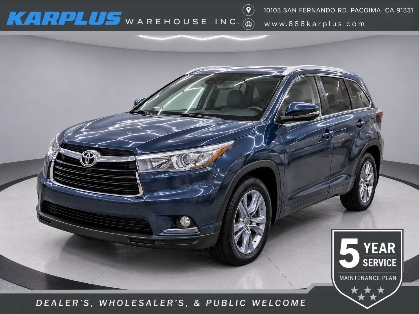 2014 Toyota Highlander AWD 4DR V6 LIMITED