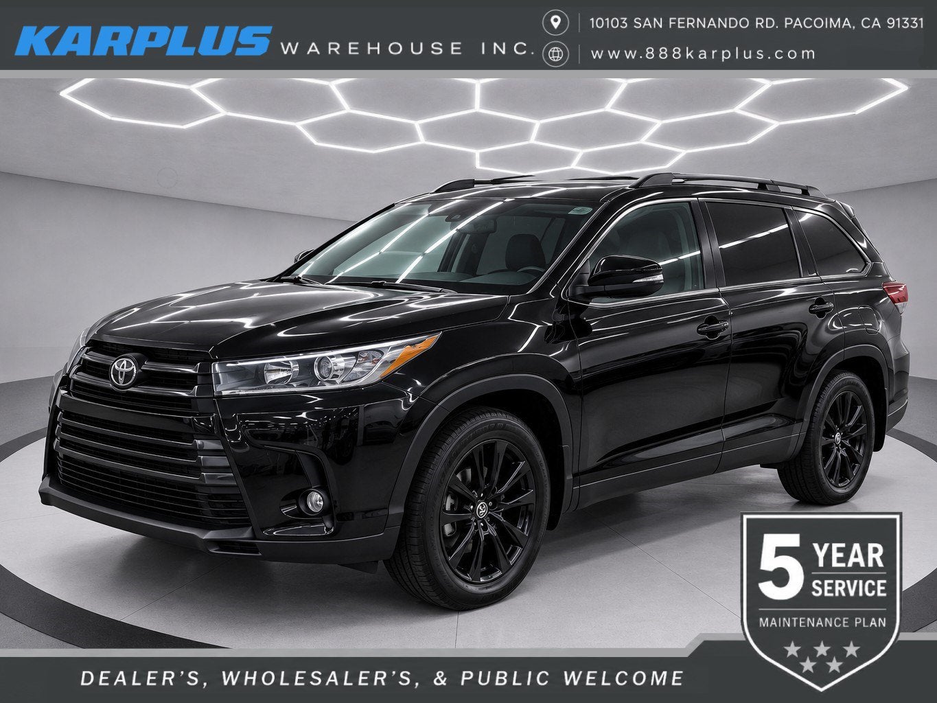 2019 Toyota Highlander SE V6 FWD