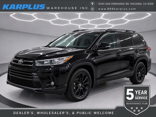 2019 Toyota Highlander SE V6 FWD