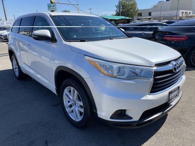 2016 Toyota Highlander FWD 4DR I4 LE