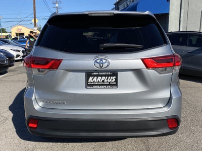 2019 Toyota Highlander LE I4 FWD