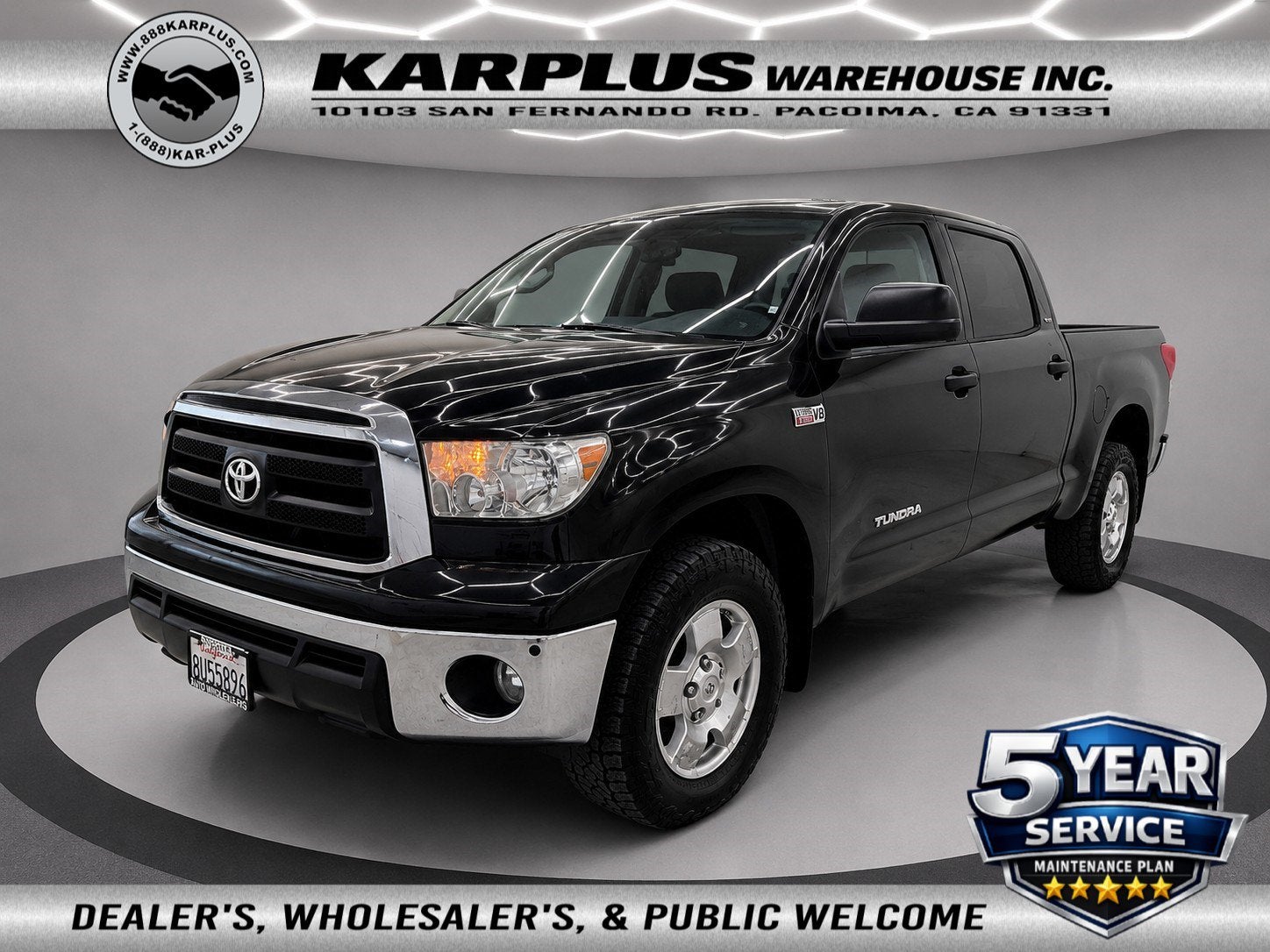 2013 Toyota Tundra 2WD Truck CrewMax 5.7L V8 6-Spd AT (Natl)