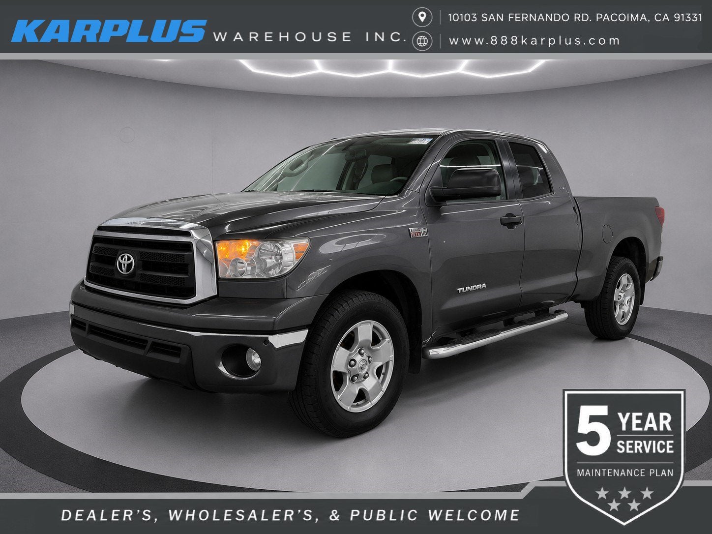 2011 Toyota Tundra 2WD Truck Dbl 5.7L V8 6-Spd AT (Natl)