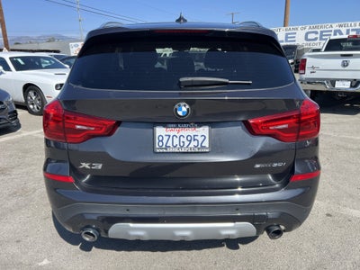 2019 BMW X3 sDrive30i