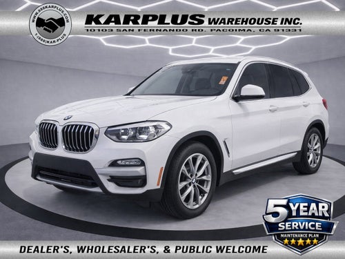 2019 BMW X3 sDrive30i