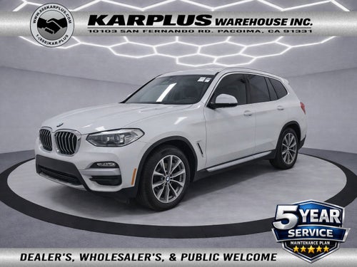 2019 BMW X3 sDrive30i