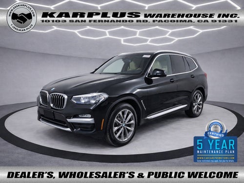 2019 BMW X3 sDrive30i