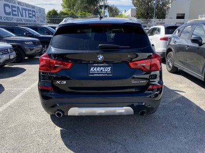 2019 BMW X3 sDrive30i