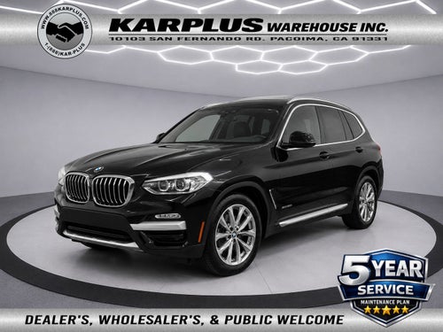 2018 BMW X3 xDrive30i