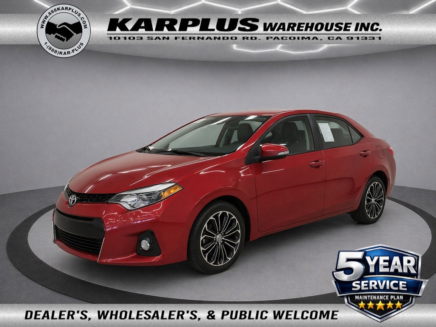 2016 Toyota Corolla S w/Special Edition Pkg