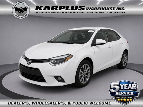 2015 Toyota Corolla L
