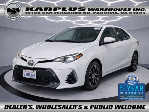 2017 Toyota Corolla XSE