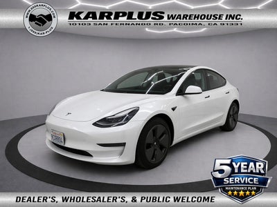 2021 Tesla Model 3 Standard Range Plus