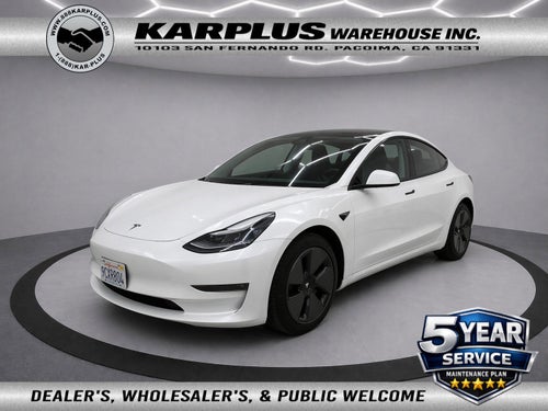 2021 Tesla Model 3 Standard Range Plus