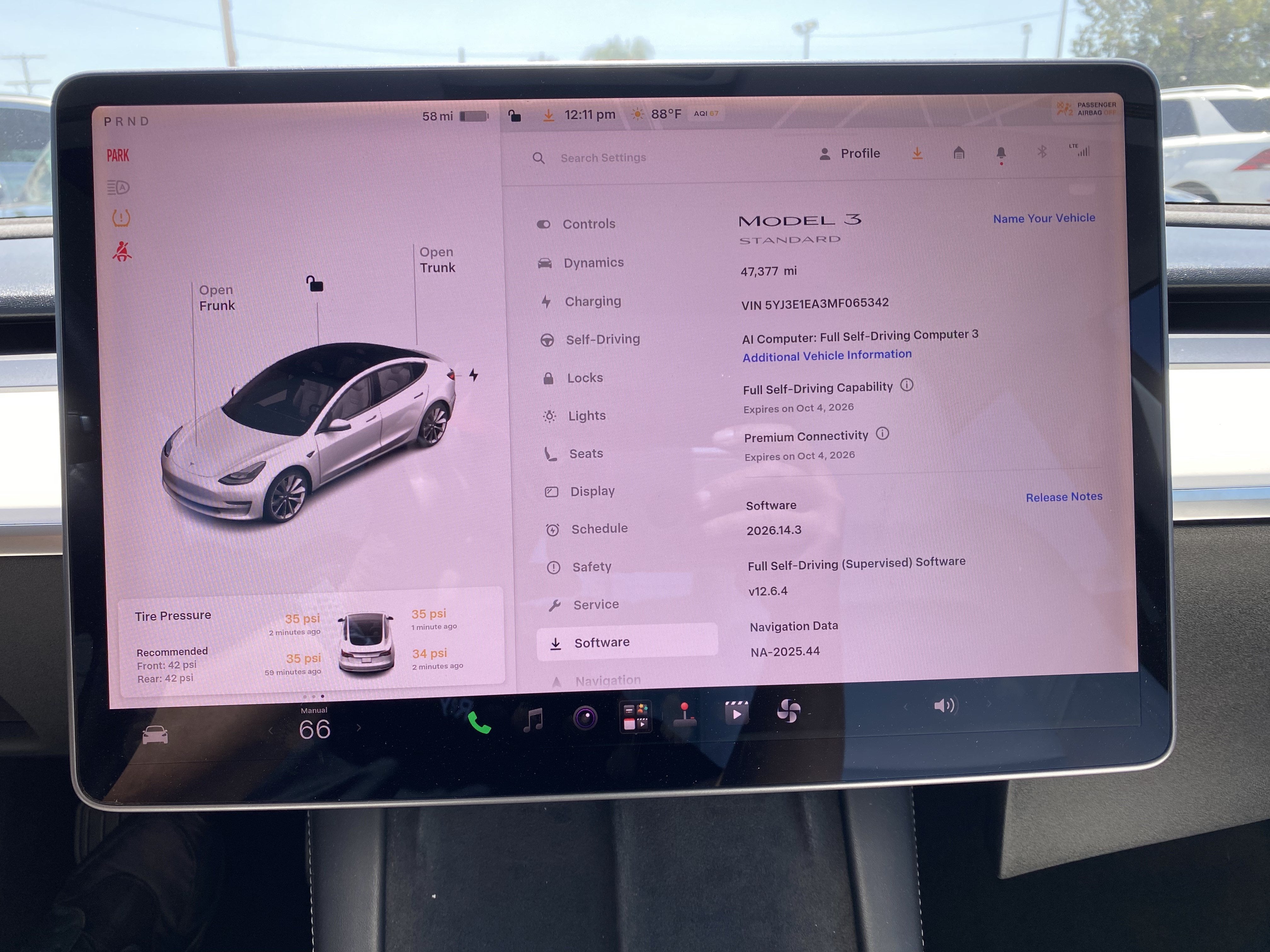 2021 Tesla Model 3 STANDARD RANGE PLUS RWD