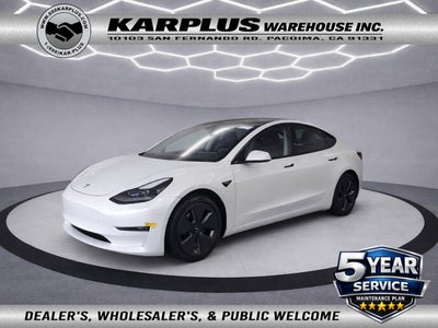 2021 Tesla Model 3 Standard Range Plus