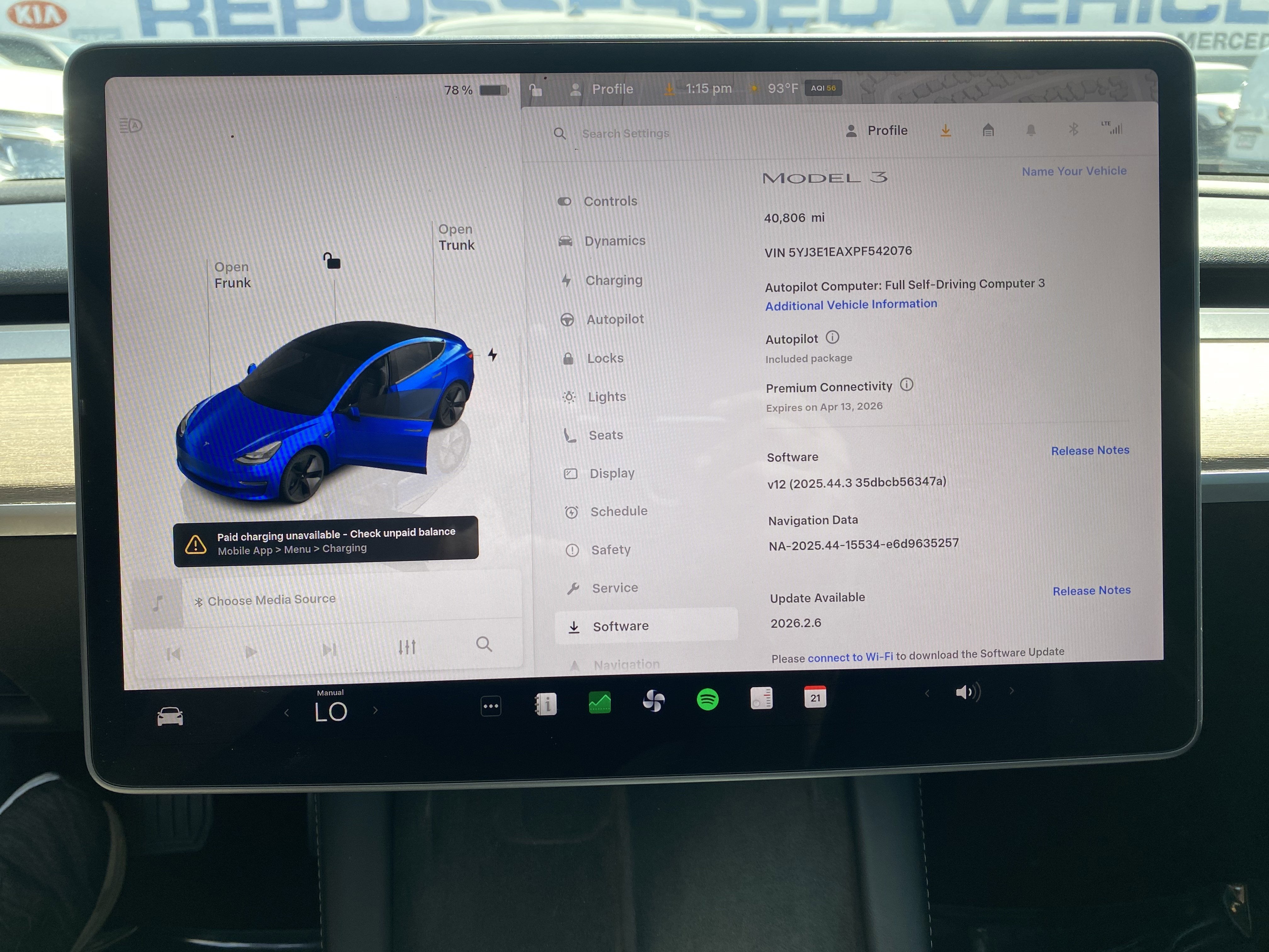 2023 Tesla Model 3 RWD