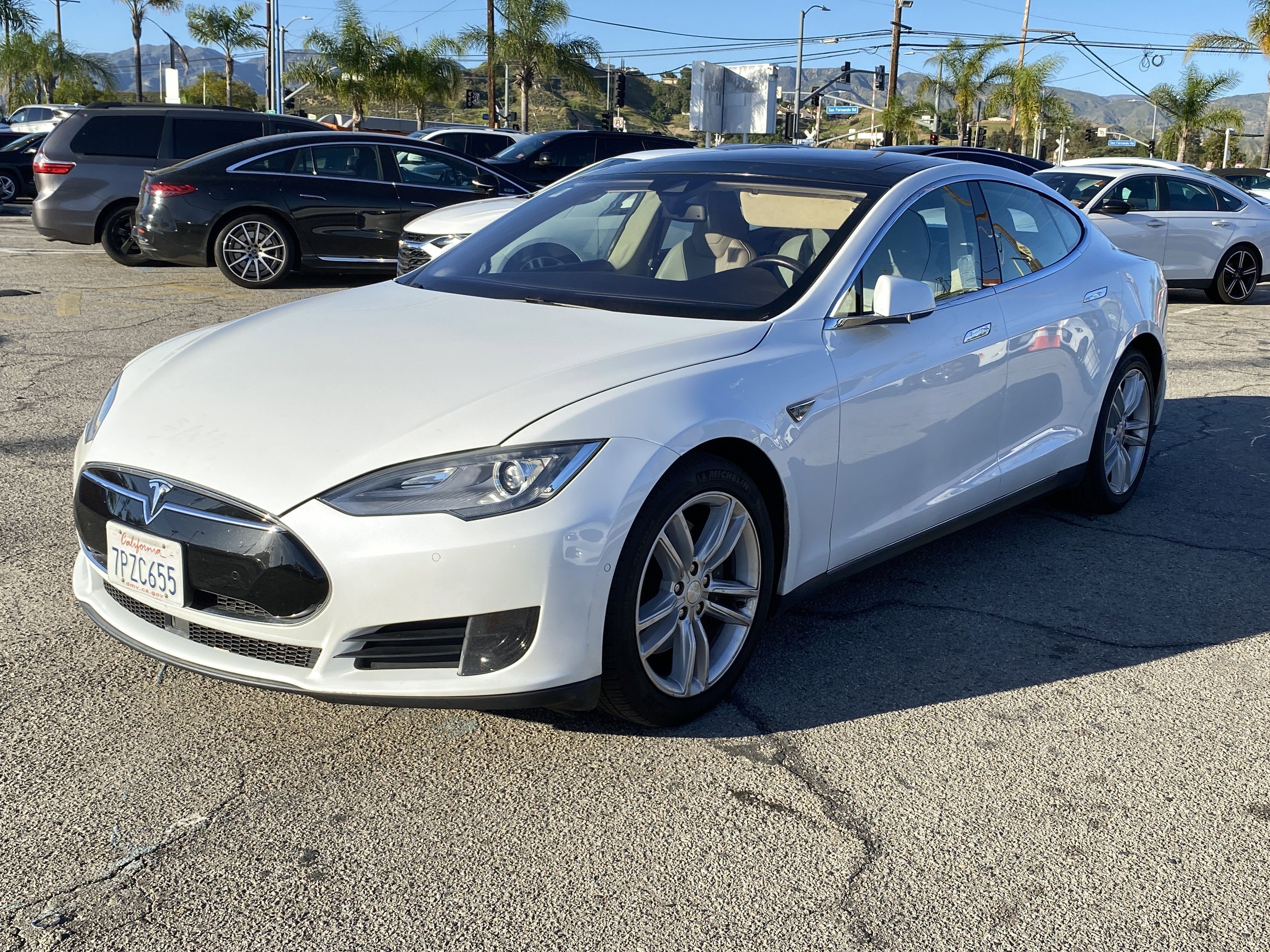 2015 Tesla Model S 70 kWh Battery