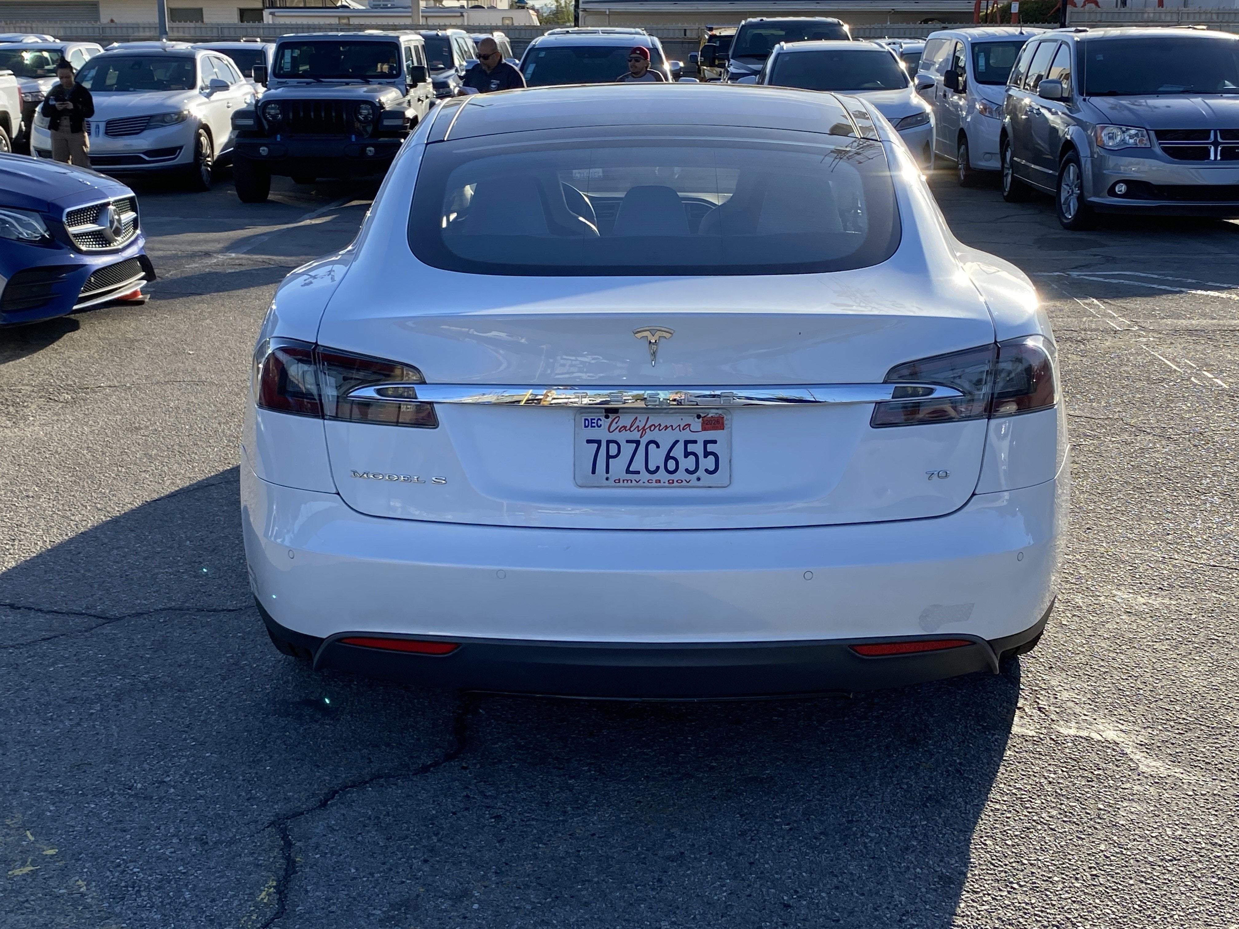 2015 Tesla Model S 70 kWh Battery