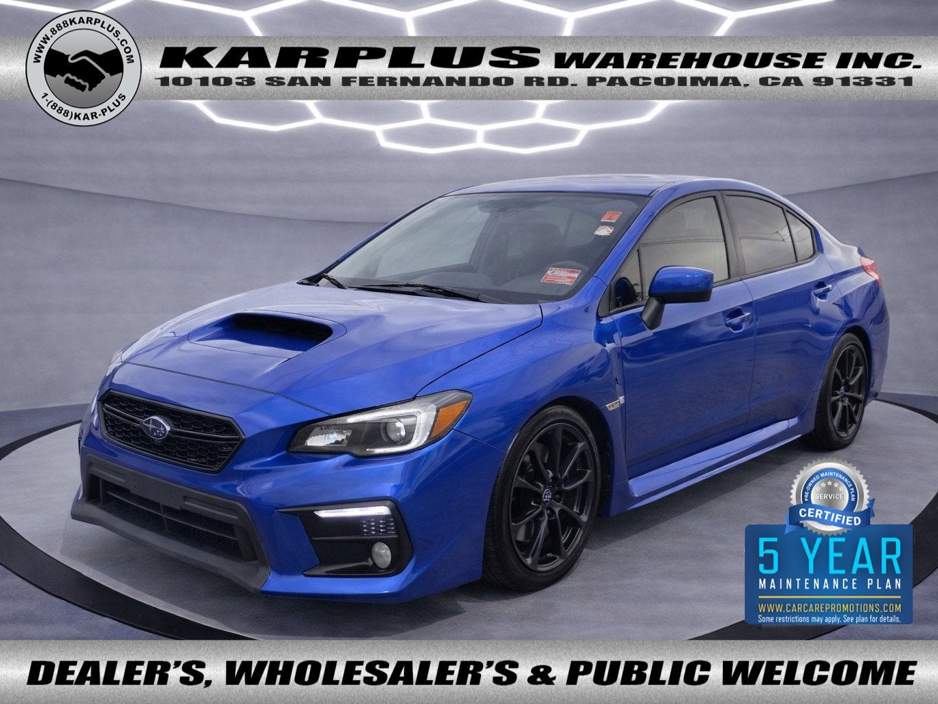 2020 Subaru WRX Premium
