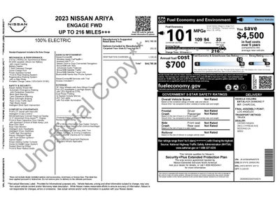 2023 Nissan ARIYA ENGAGE