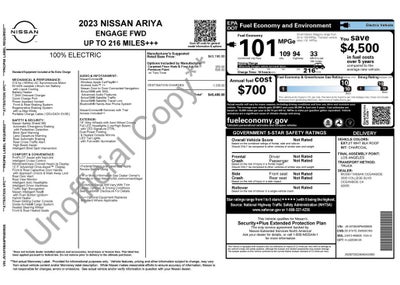 2023 Nissan ARIYA ENGAGE
