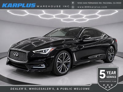 2019 INFINITI Q60 3.0T LUXE RWD
