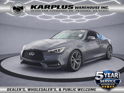 2018 INFINITI Q60 3.0t LUXE