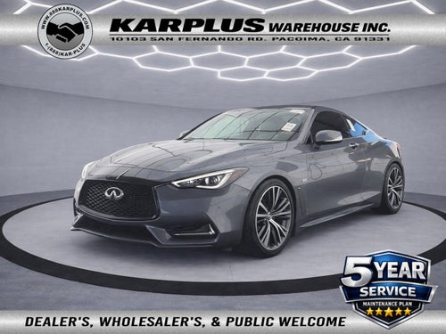 2018 INFINITI Q60 3.0t LUXE