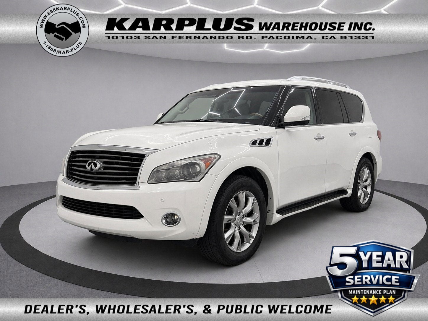 2011 INFINITI QX56 8-passenger