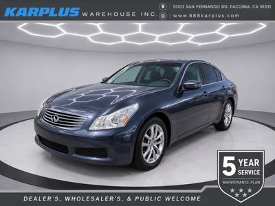 2009 INFINITI G37 Sedan 4DR X AWD
