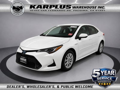 2020 Toyota Corolla Hybrid LE