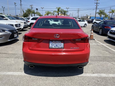 2016 Lexus IS 200t 