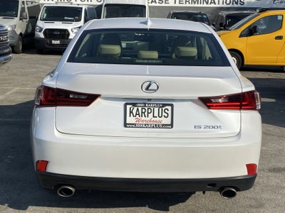 2016 Lexus IS 200t 4dr Sdn