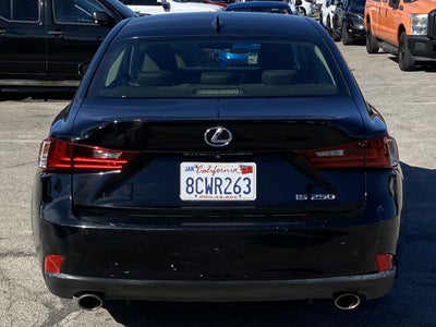 2015 Lexus IS 250 4dr Sport Sdn RWD