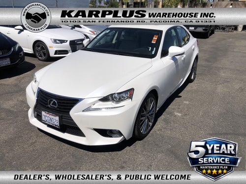 2014 Lexus IS 250 4dr Sport Sdn Auto RWD